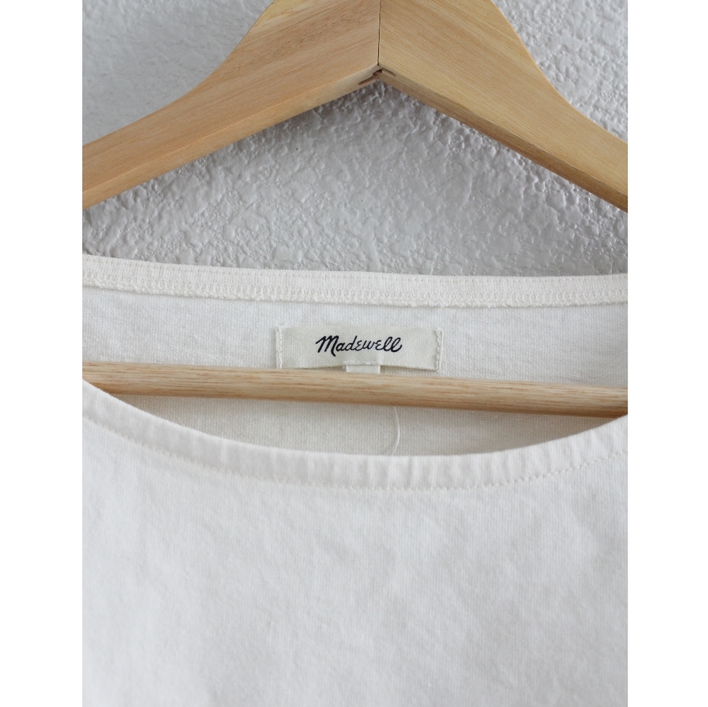 Madewell Ivory Botanical Graphic Setlist Boxy Tee - Picture 5 of 5